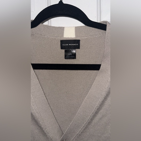 Club Monaco Gray cardigan - Picture 3 of 7
